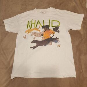 Free spirit Khalid world tour shirt size medium